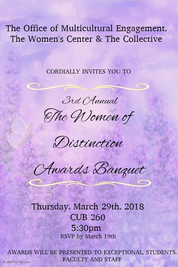 The Women of Distinction Awards Banquet