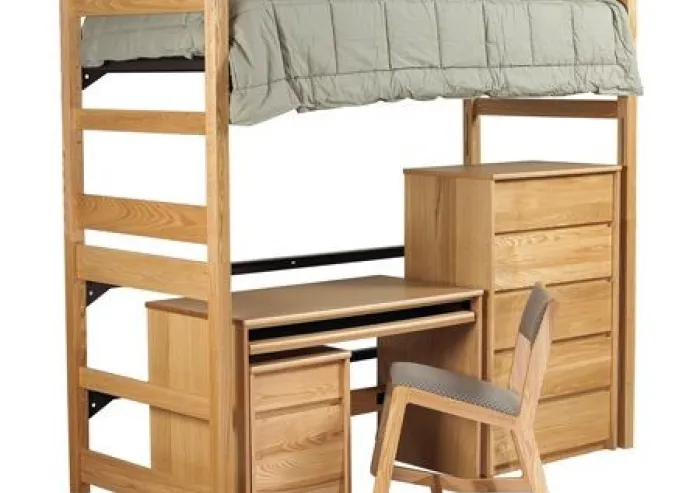 Lofted Bed