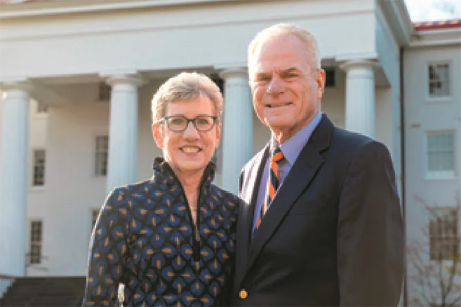 A photo of Joan Fischer Schweizer and Rick Schweizer