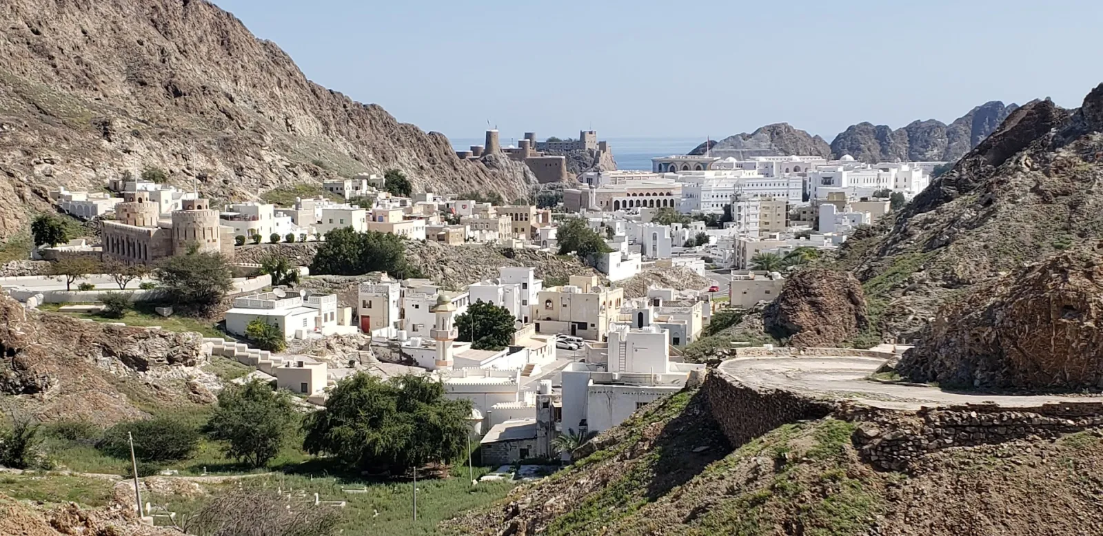 Landscape and architecture of Oman