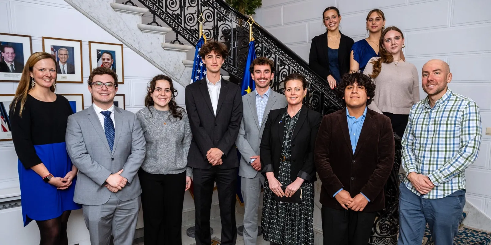 Fielding Fellows posing for a group photo