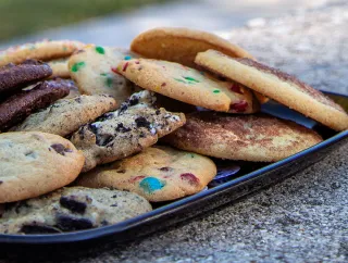 platter of cookies