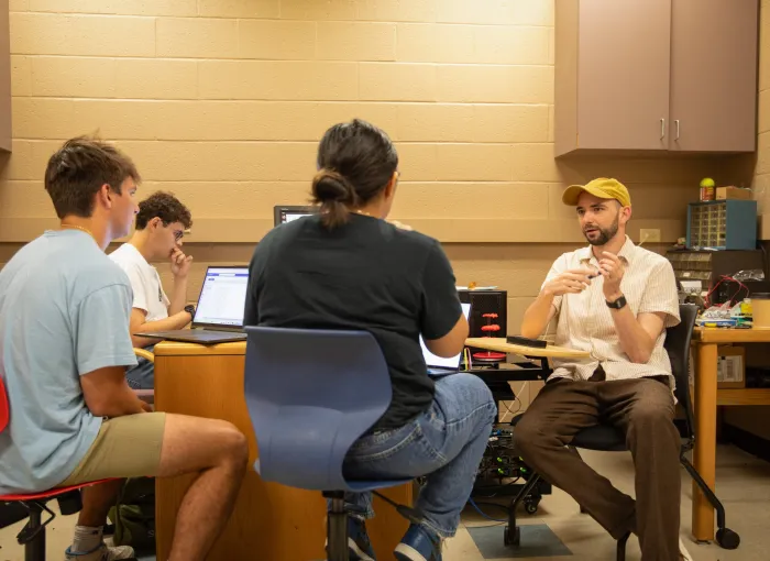 group discussion in physics class