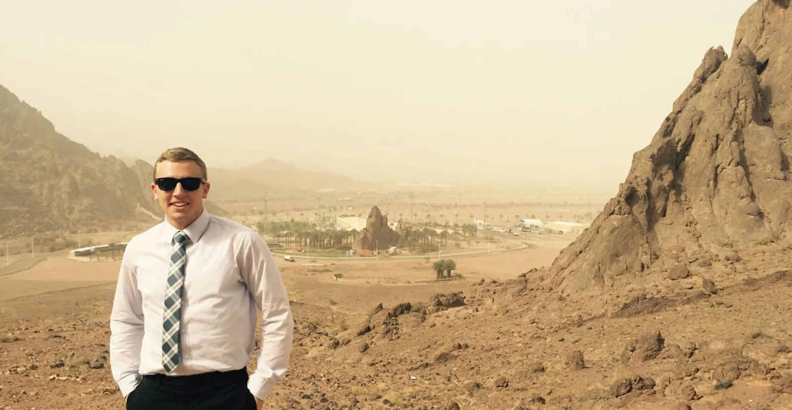 Ben Tabor in the Middle East