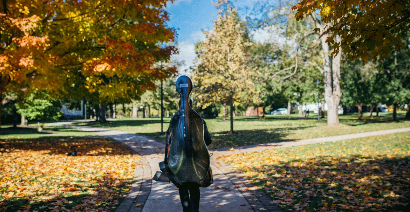 sunderman conservatory student on campus