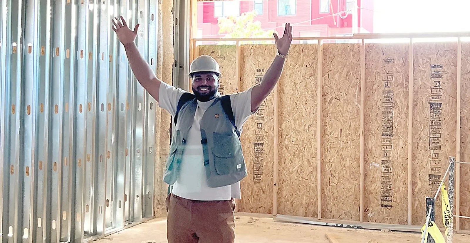 Rahmi in his Studio