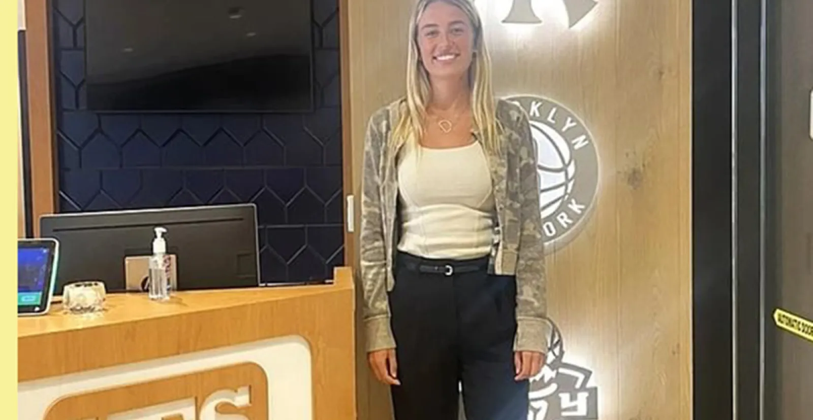 Delaney Donohoe ’25 served as a communications intern at the YES Network