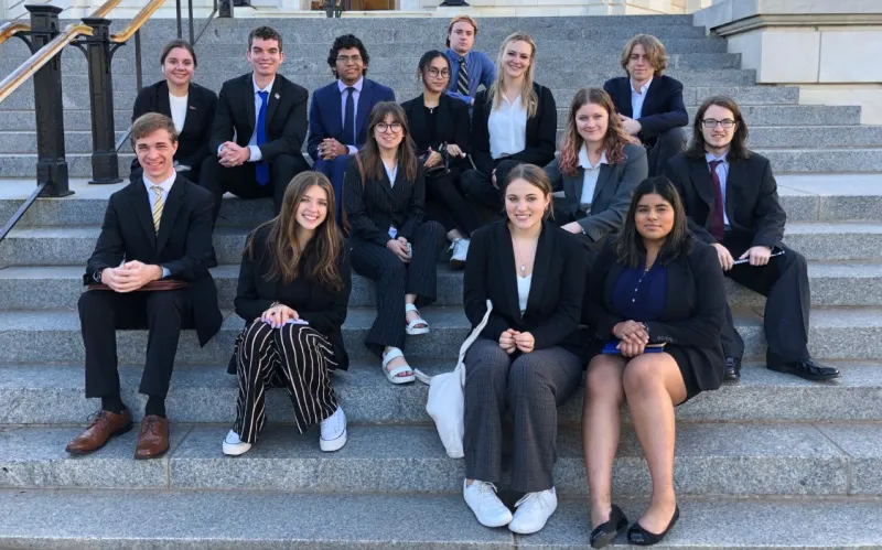 Students at the Washington program