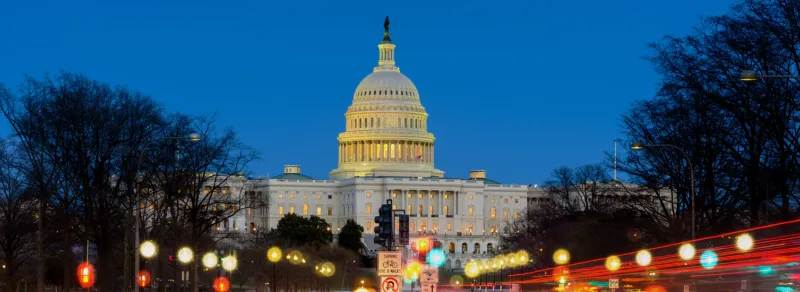 DC at night